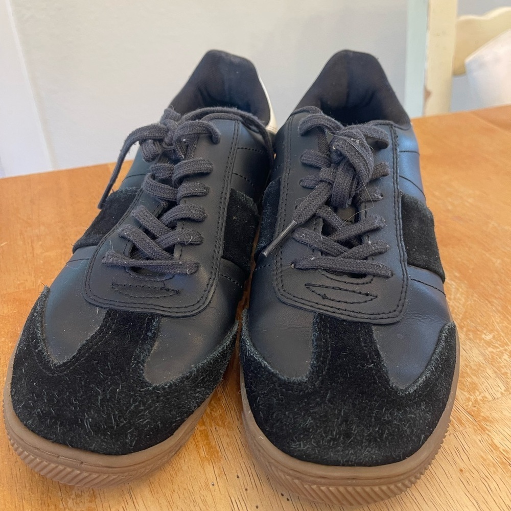 Zara Faux Leather and Suede Tennis  Shoes size 39